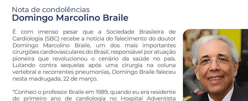 SBC Informa Adeus a Domingo Braile